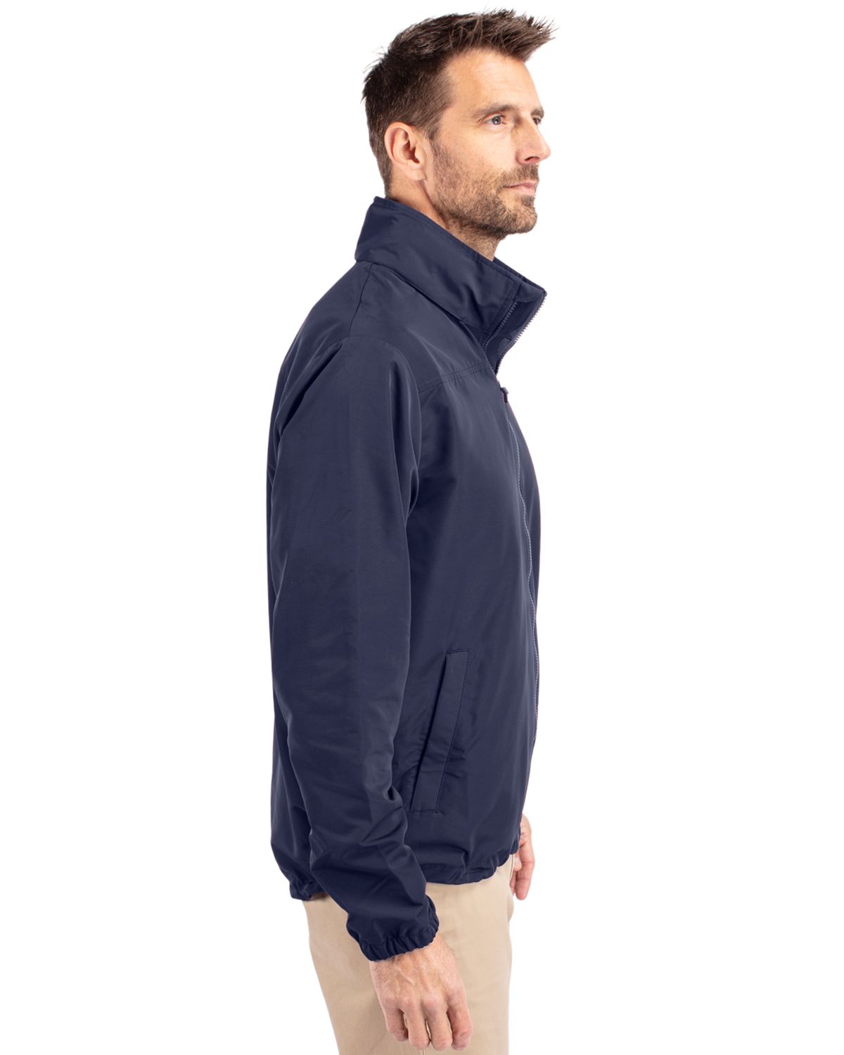 Cutter & Buck Charter Recycled Packable Mens Full Zip Jacket 15