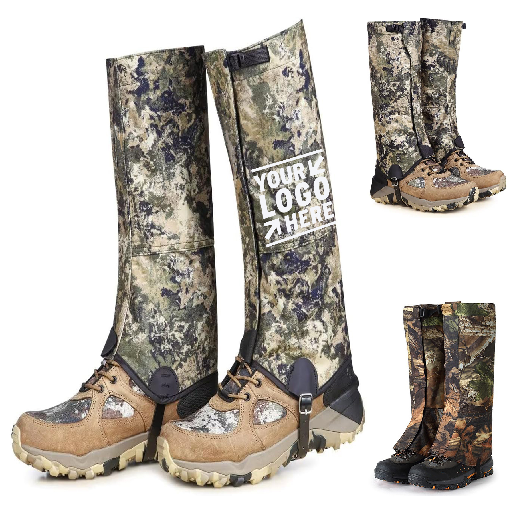 Upgraded Rubber High-Performance Waterproof Hunting Leg Boot Gaiter