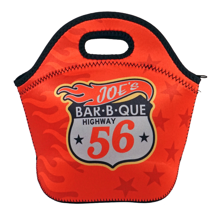 Lunch Bag w/Zipper Printed 2