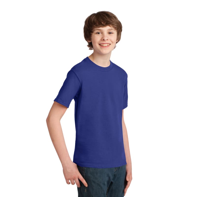 Port & Company Youth Essential Tee. 3