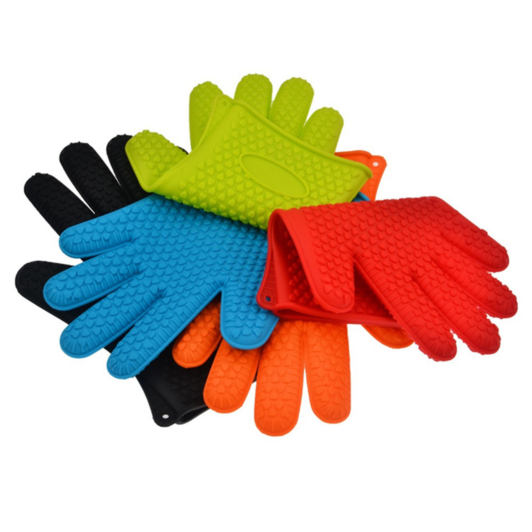 Silicone Heat Insulation Gloves 2