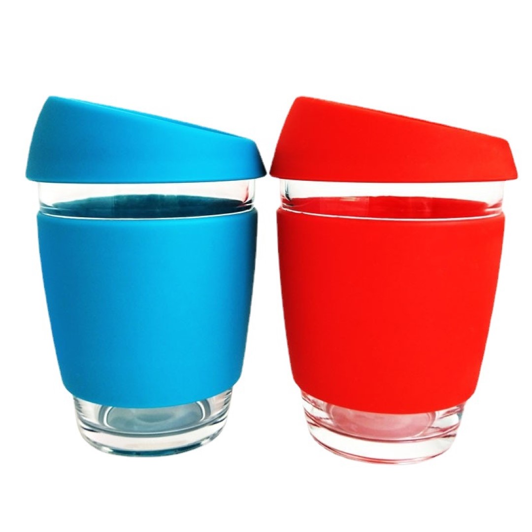 Glass Reusable Coffee Cup 2