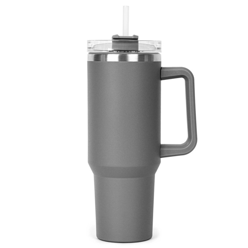 40oz double wall SS vacuum Mug & Straw Lid with Twist Close 6