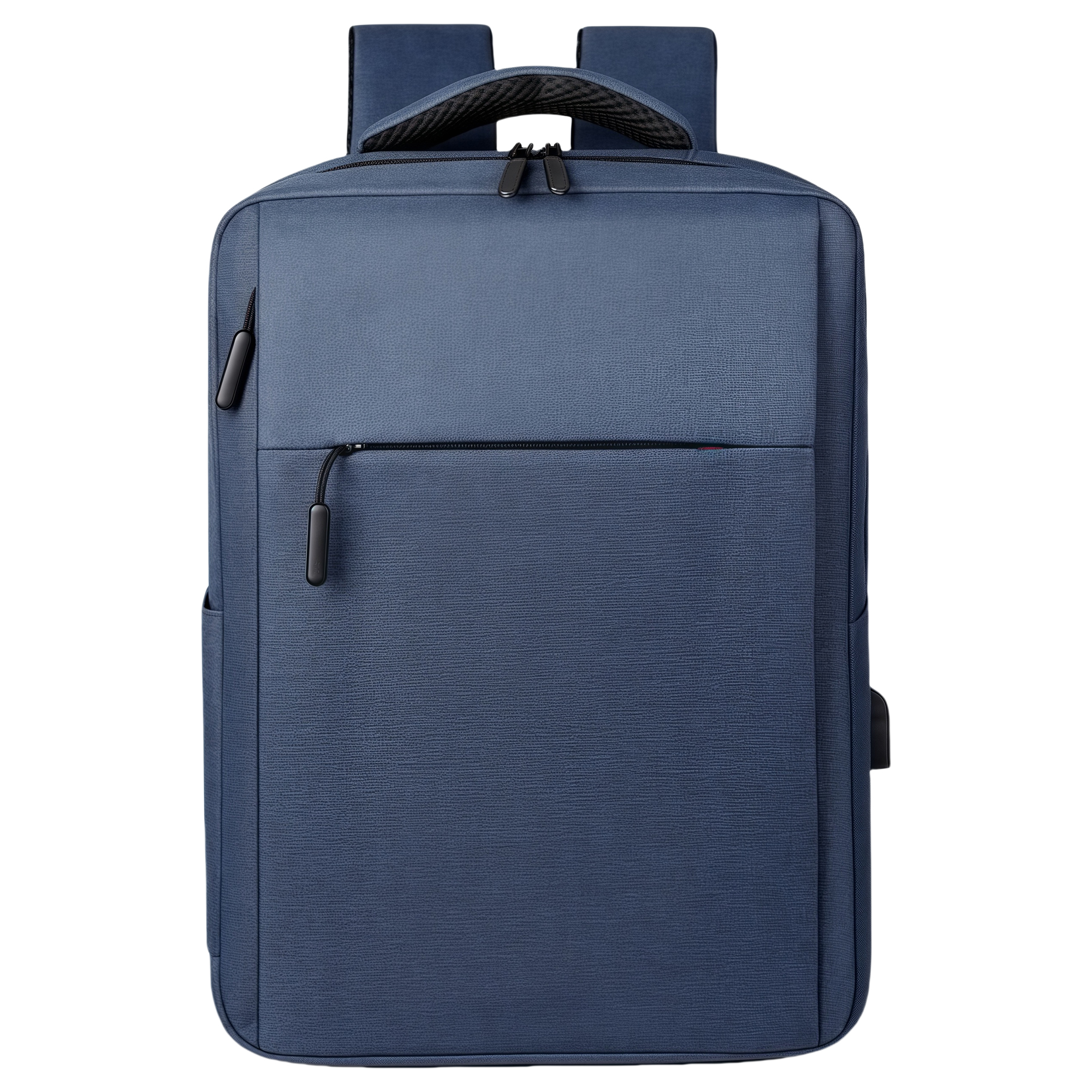 Stylish Business Backpack Large Capacity Water Resistant Durable Laptop Travel Backpack with Luggage 2