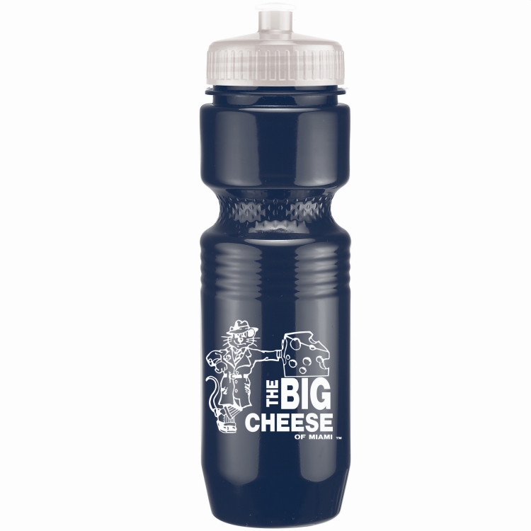 26 Oz. Jogger Bottle Push Pull Lid - Solid Colors