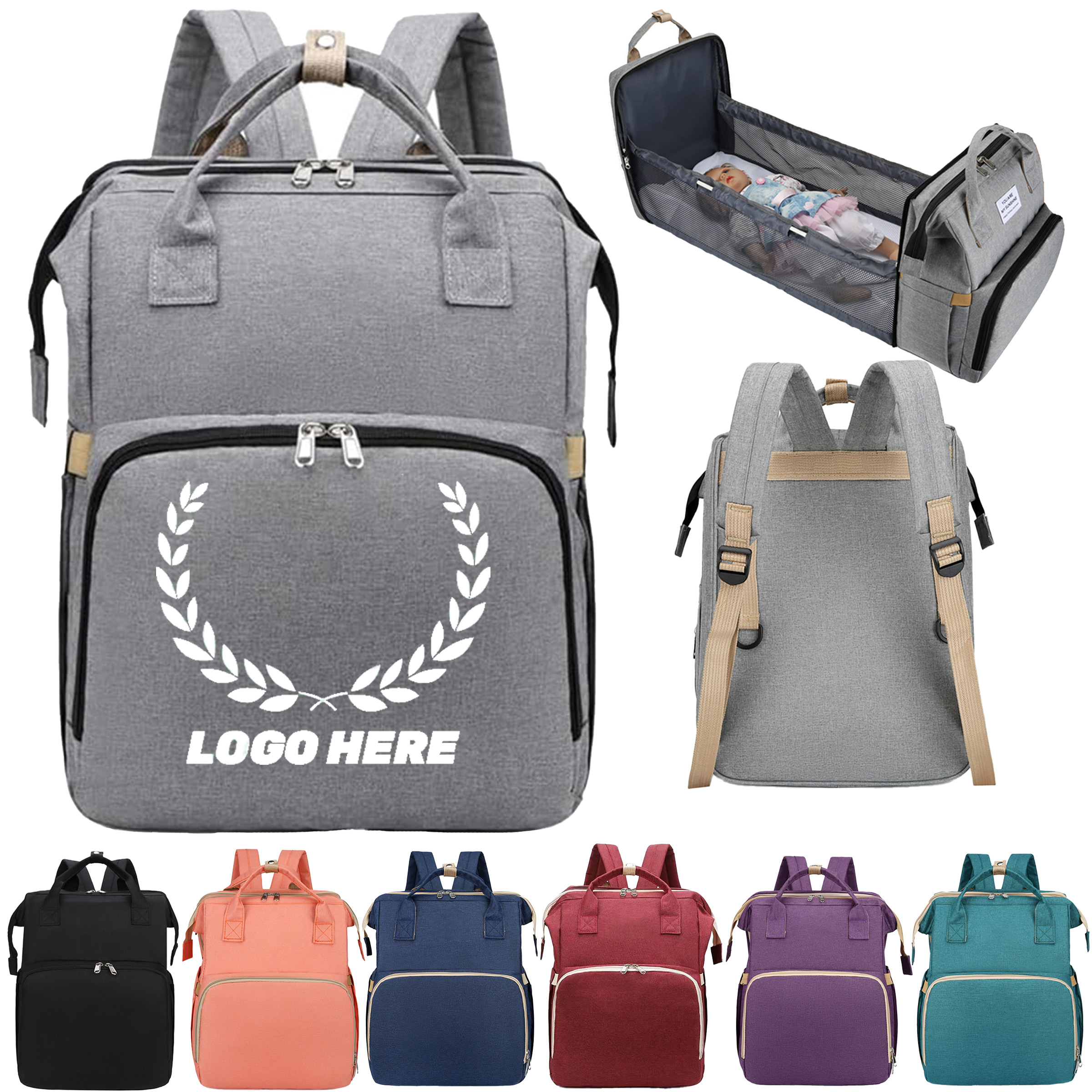 Waterproof Folding Crib Mommy Bag 2