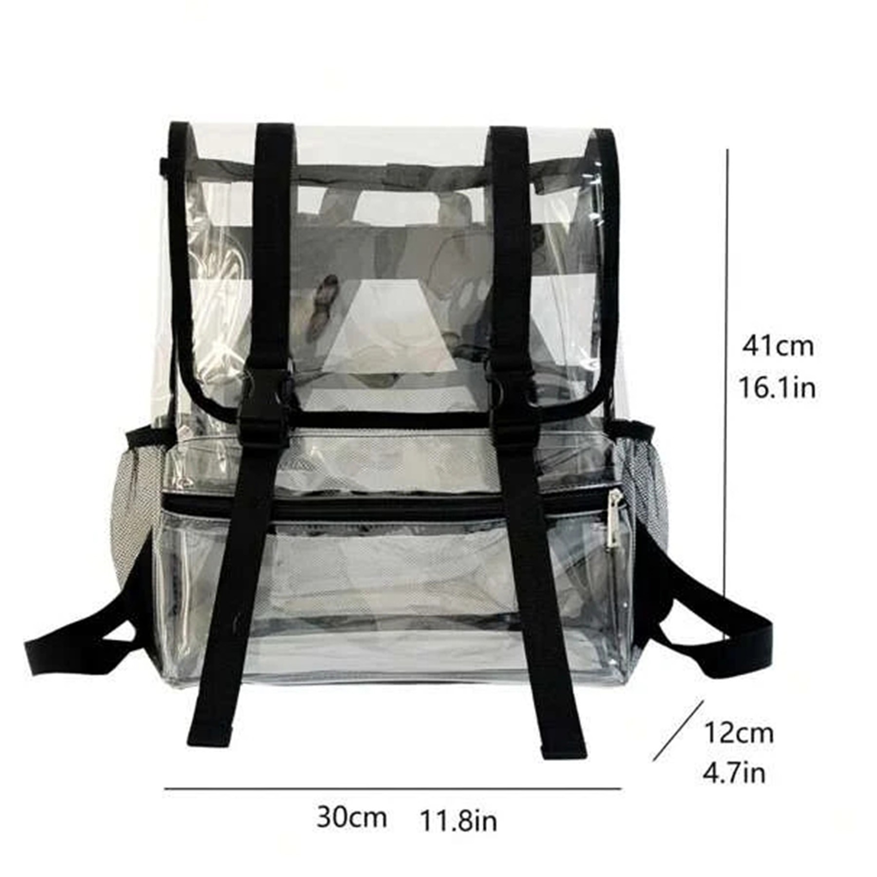 Transparent PVC Backpack 2
