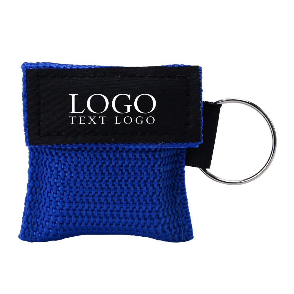 Custom CPR Face Shield Mask Keyring 7