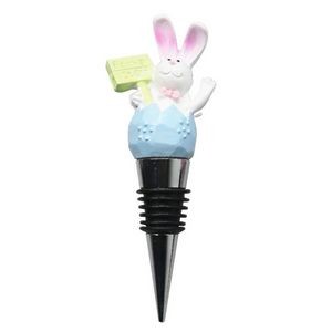Charming 4 Piece Sitting Angel Cupid Wine Stopper Set 7