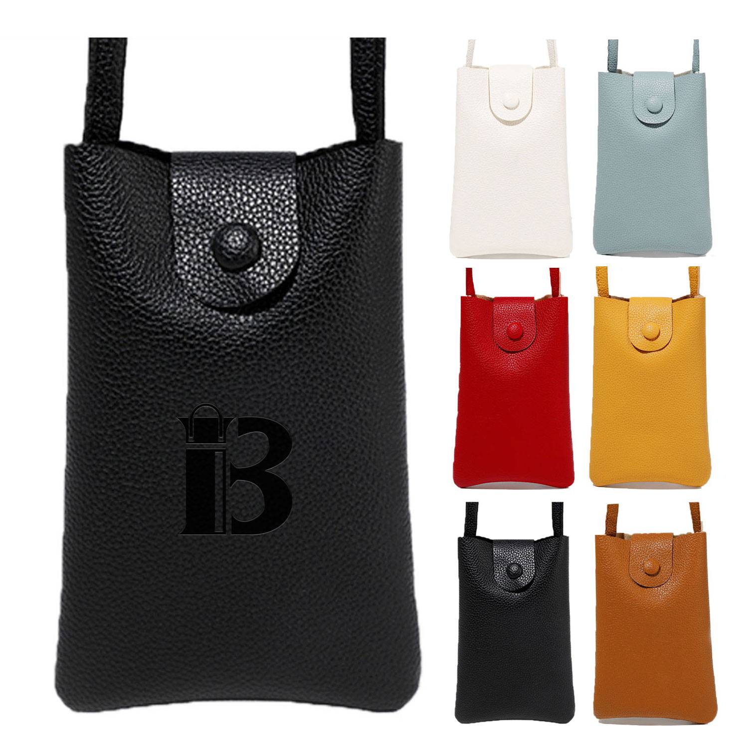 Soft Leather Phone Holder Wallet Bag PouchPurse Fanny Packs 4