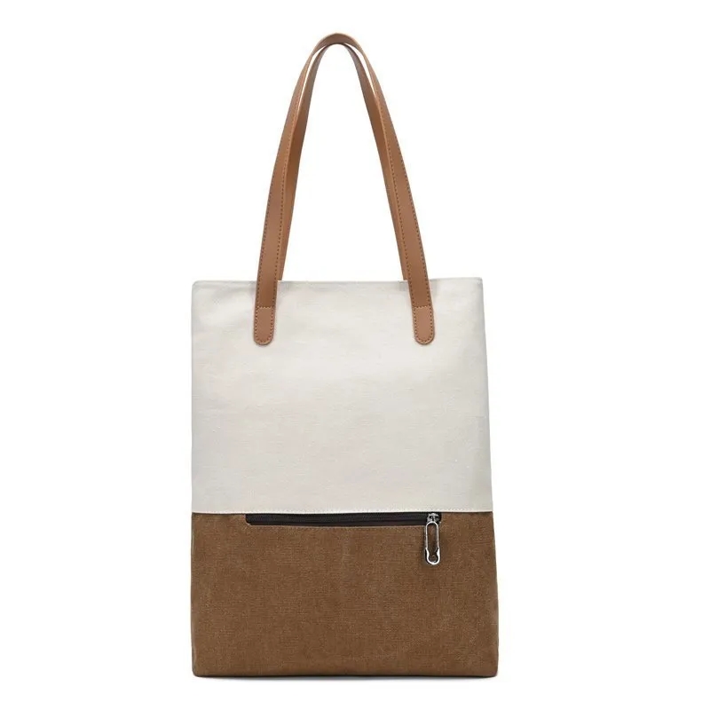 Simple Vintage Canvas Tote Bag 3