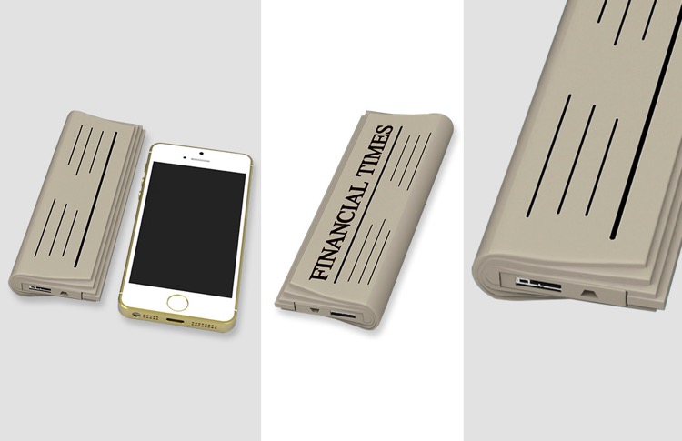 Custom Finance Newspaper Charger 2