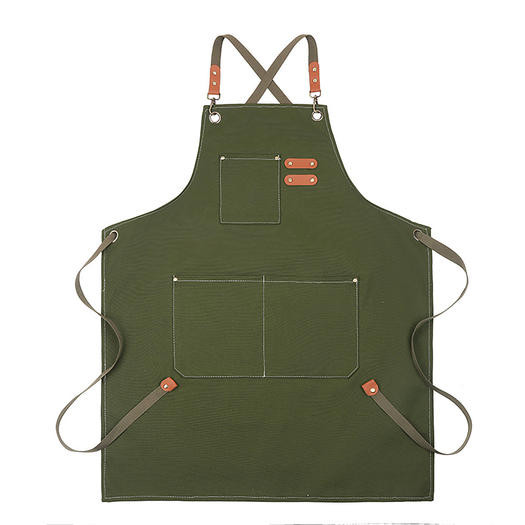 Adjustable Kitchen Apron with Straps for Baking 6