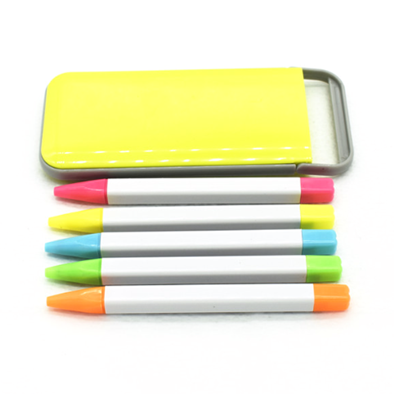 Provide a student set of five highlighter pens 1