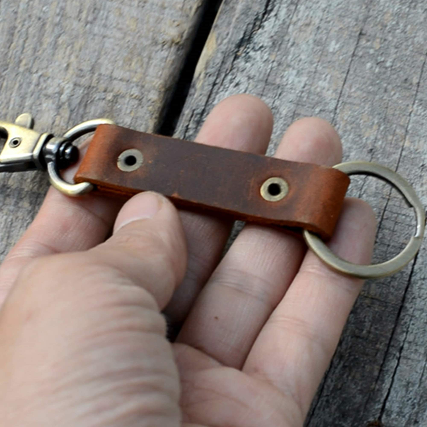 Leather Key Chain 3