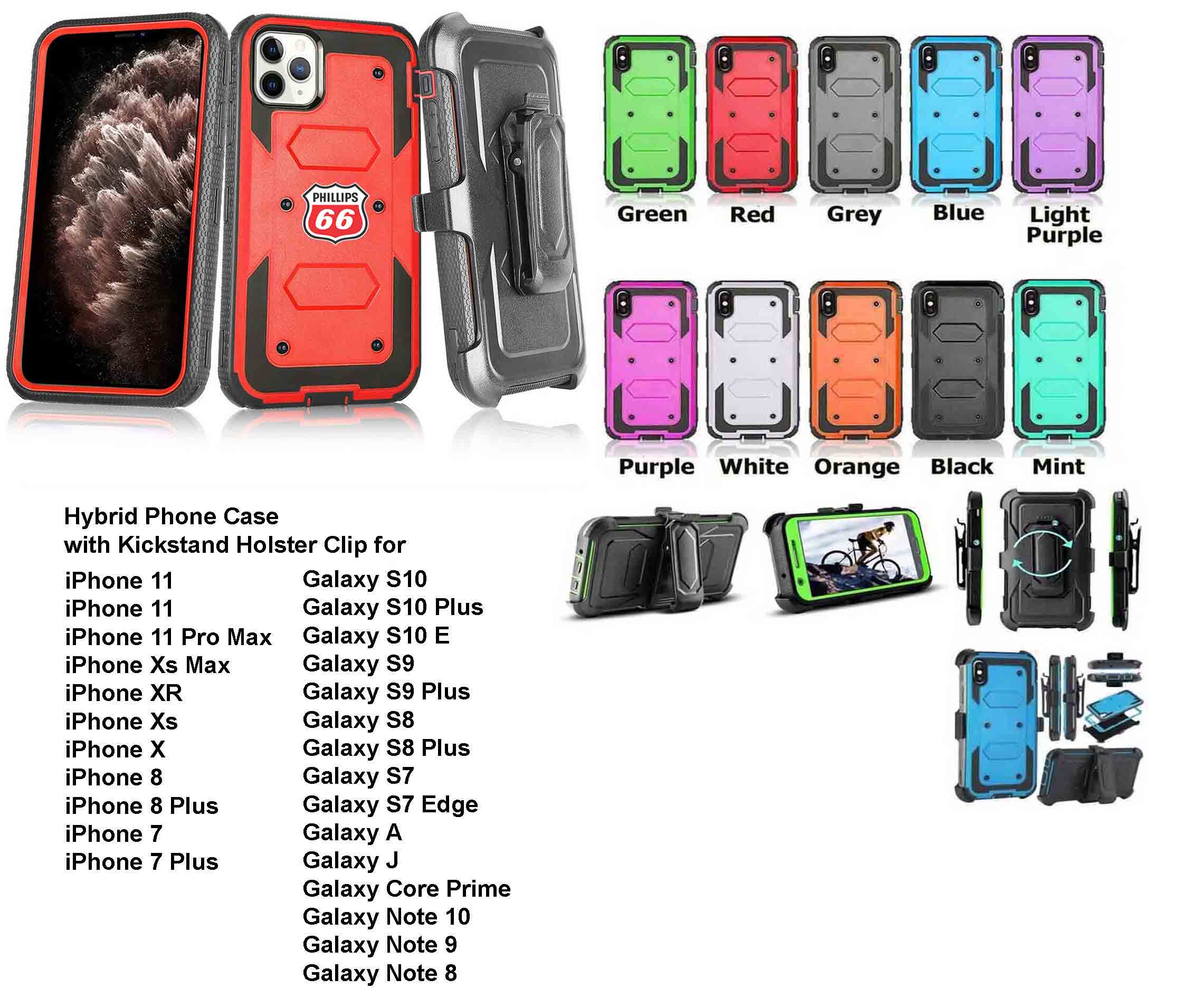iBank ® Shockproof Case for Galaxy A Series A10e/A17/A16/A23/A32/A59 3