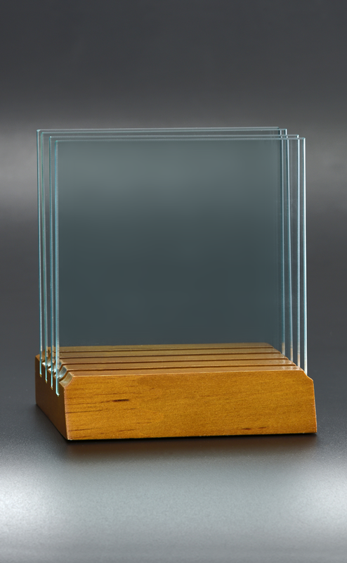 Glass Coaster Set 4