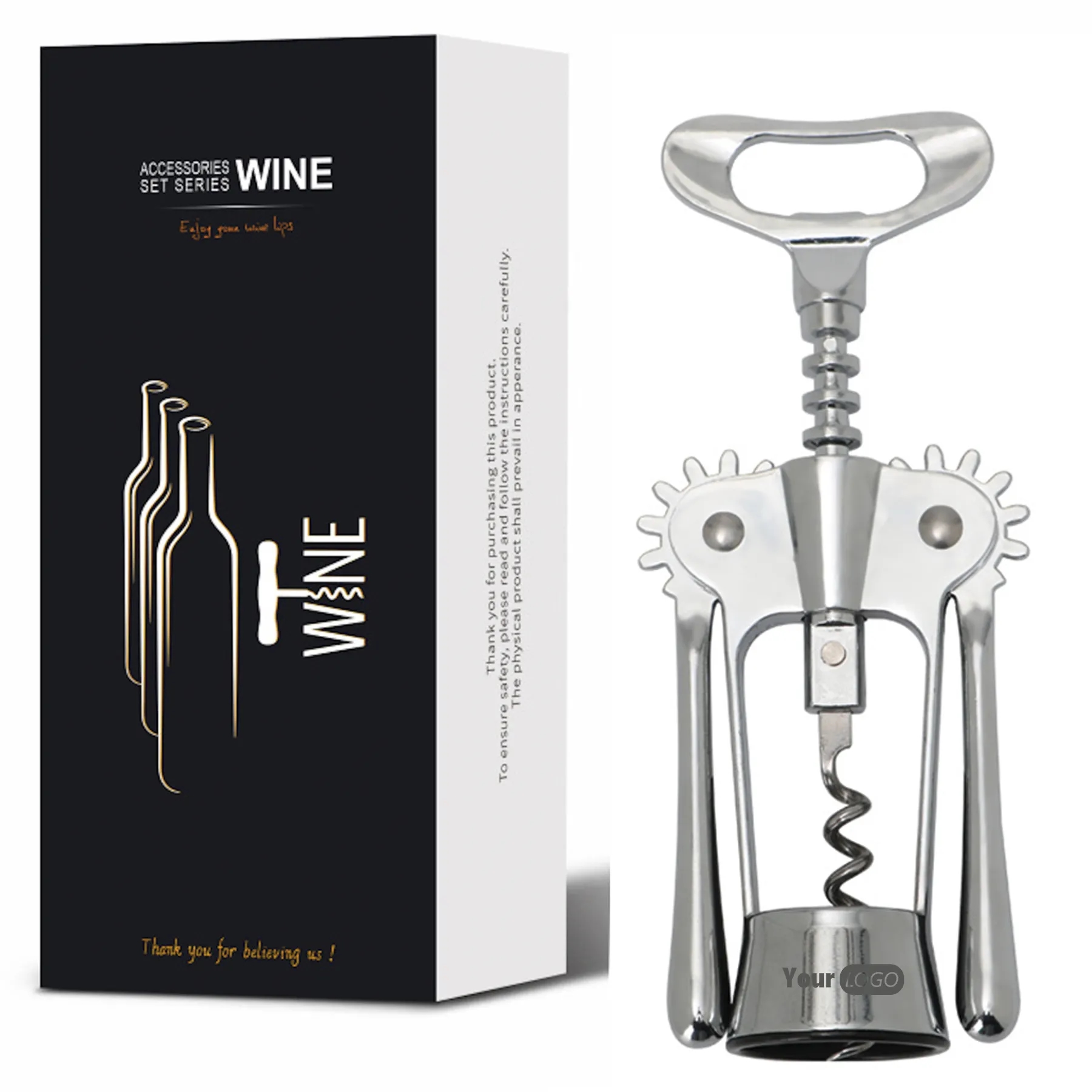 Zinc Alloy Wing Corkscrew 3