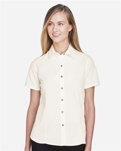 Women's Barbados Textured Camp Shirt - M560W 19