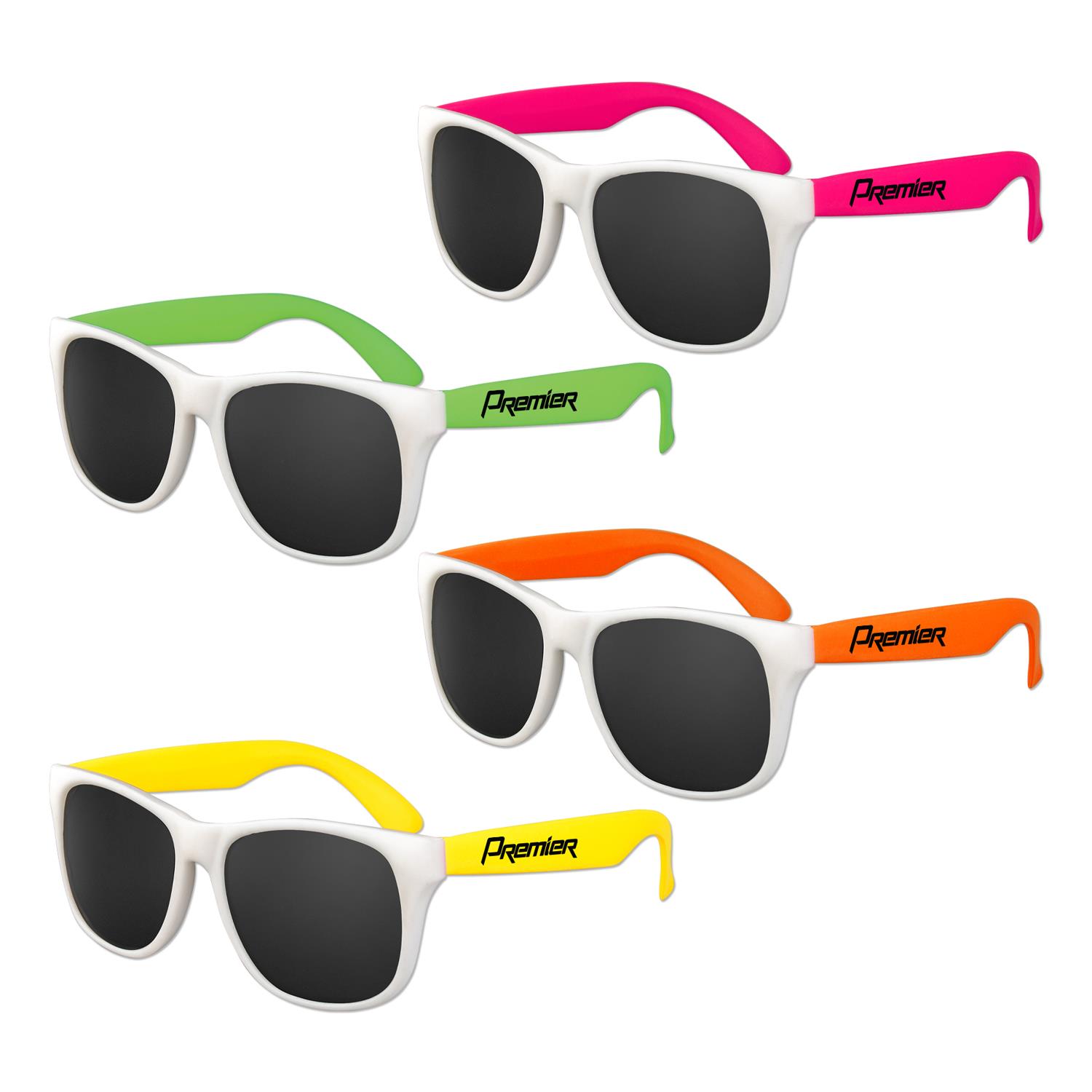 White Frame Classic Sunglasses 15