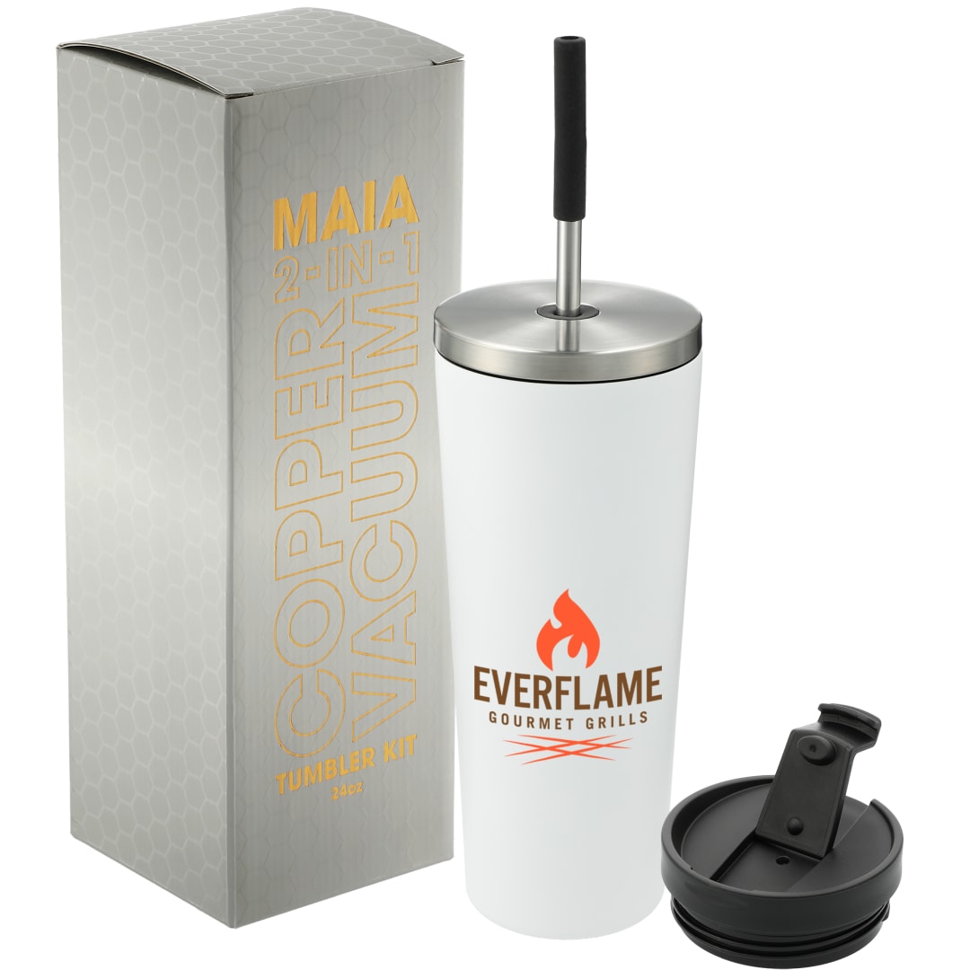 Maia 2-in-1 Copper Vacuum Tumbler Kit 24oz 92