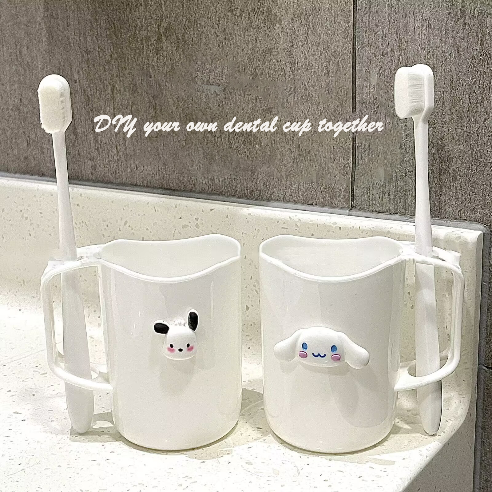 Toothbrush Cup With Handle 1