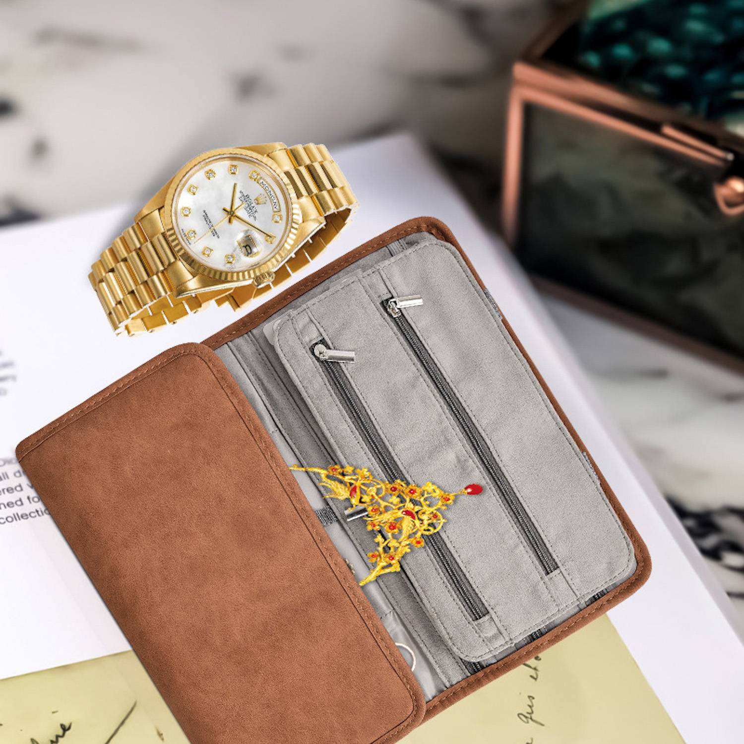 Foldable Jewelry Storage Bag 3