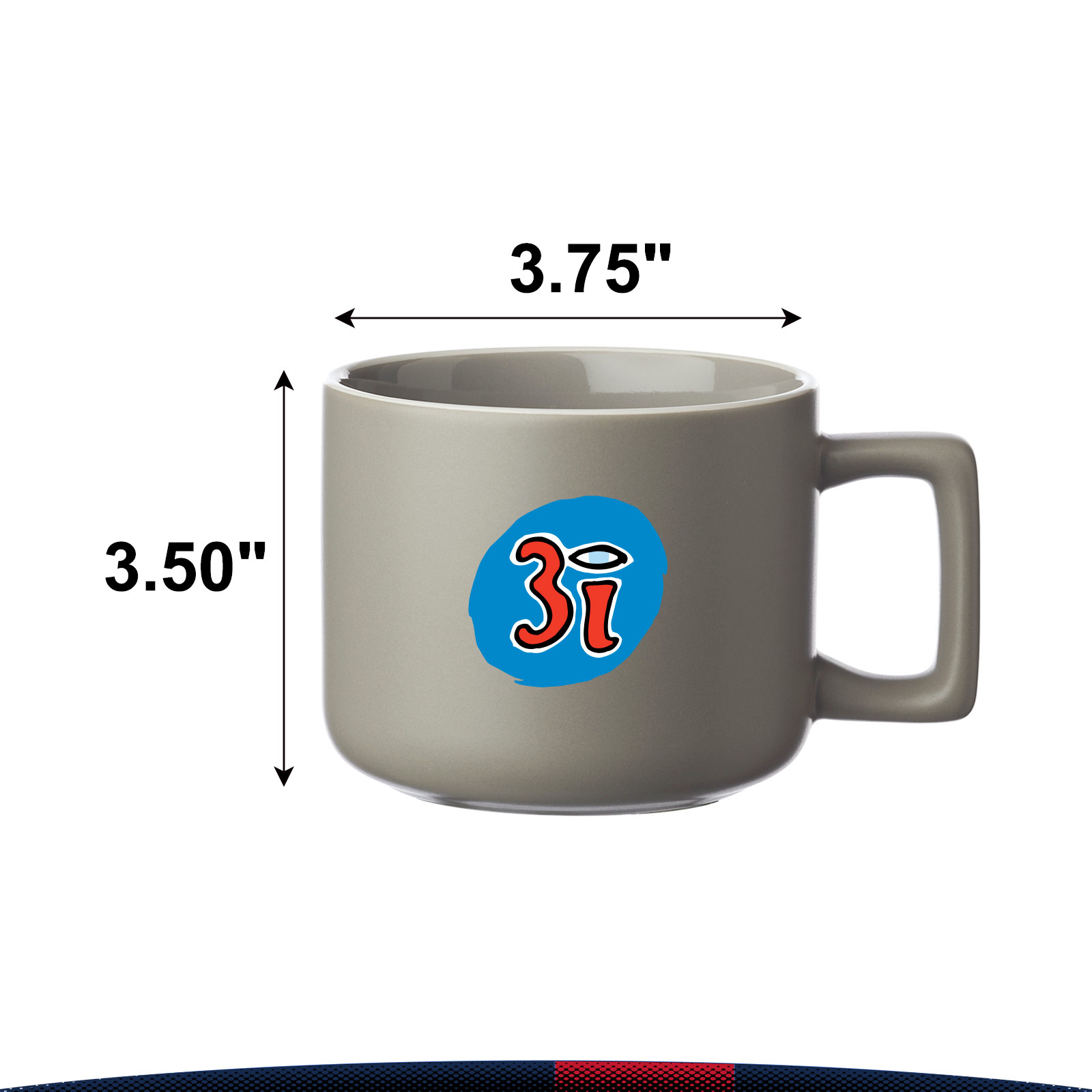 14 oz. Matte Ceramic Mug 5
