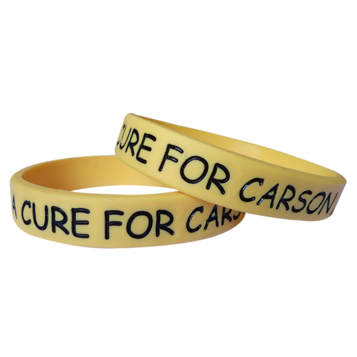 Deboss-Fill Silicone Wristbands 16