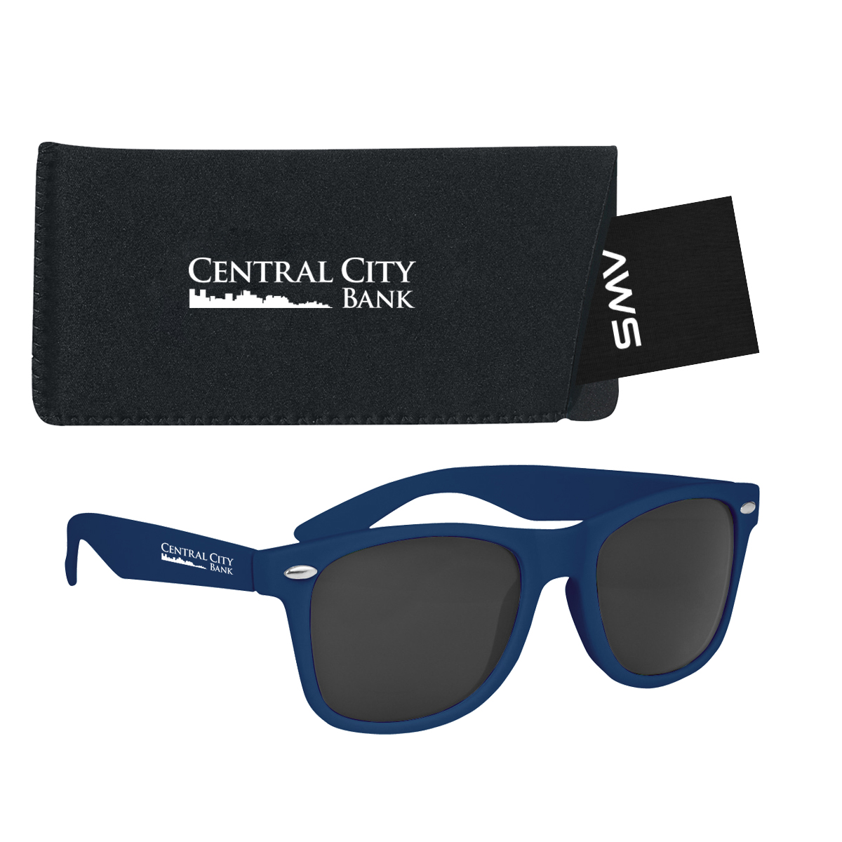 Aws Velvet Touch Malibu Sunglasses With Pouch & Hang Tag 16