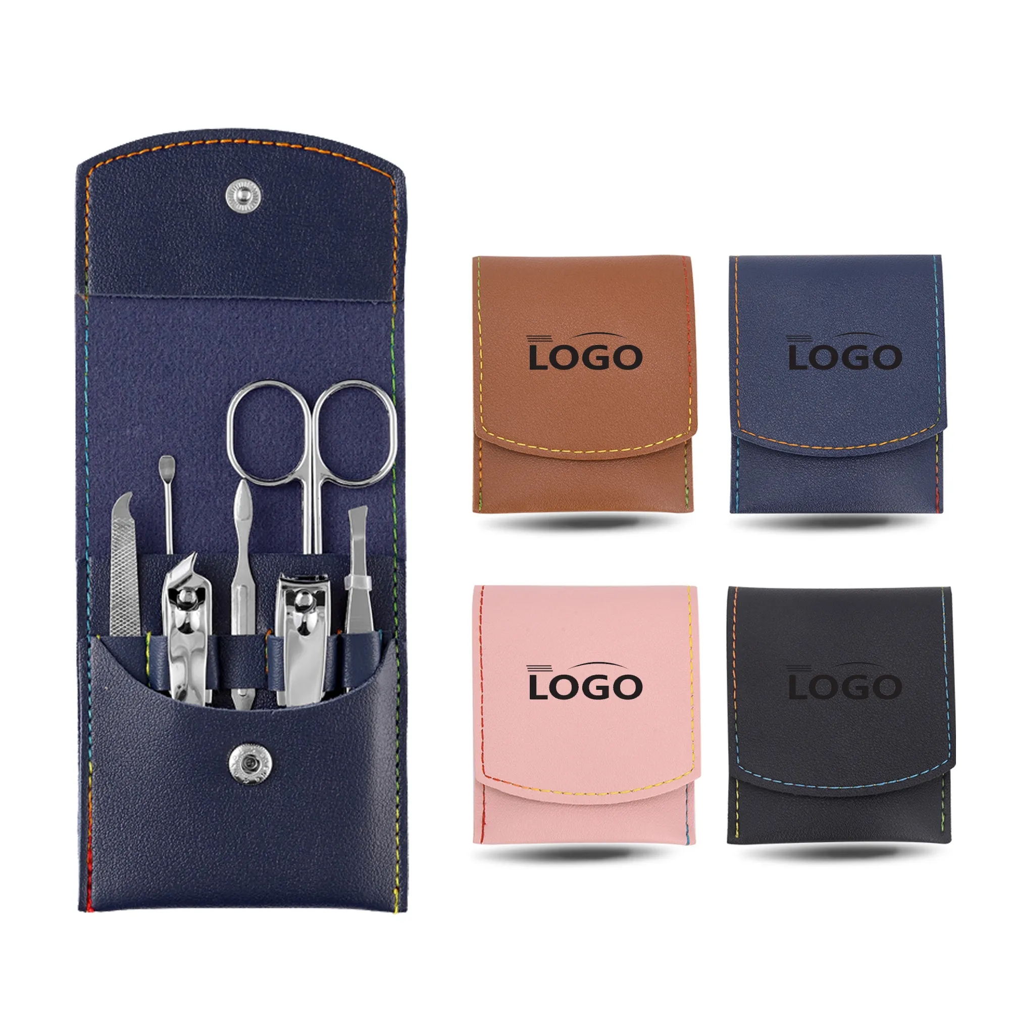 Travel Mini Nail Clippers Kit Pedicure Care Tools Qty50 1