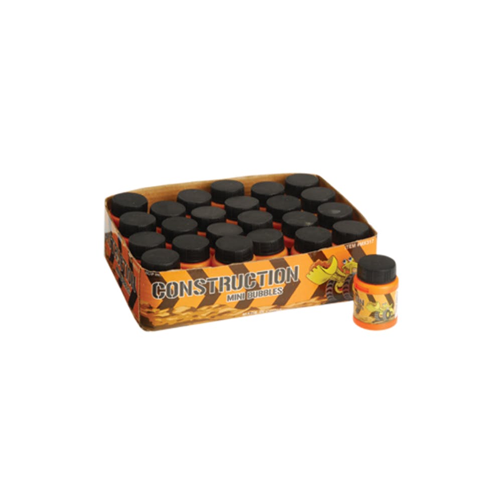 Construction Mini Bubbles - 1 oz 2