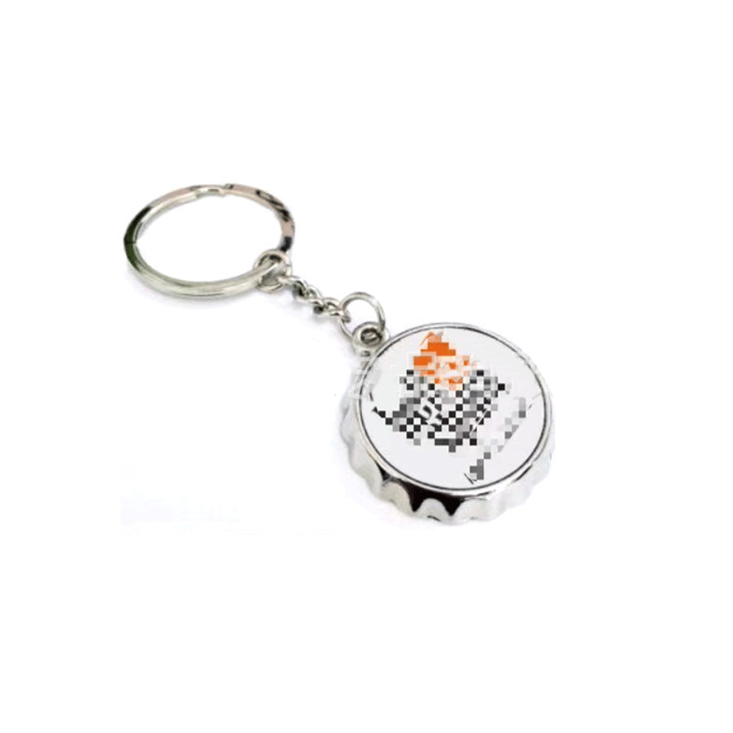 Custom Zinc Bottle Opener Keychain 4