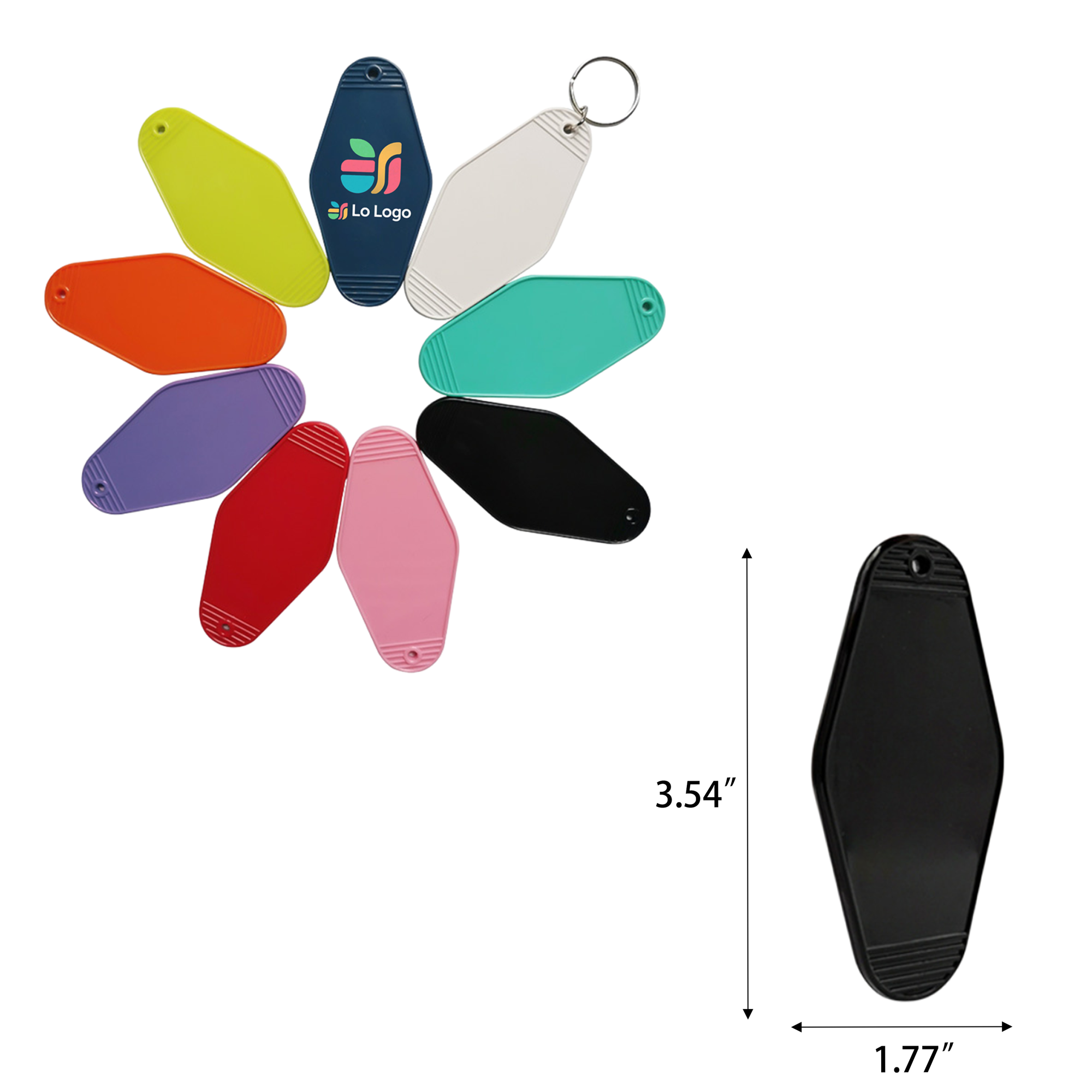 Hotel Keychain And Key Ring 2