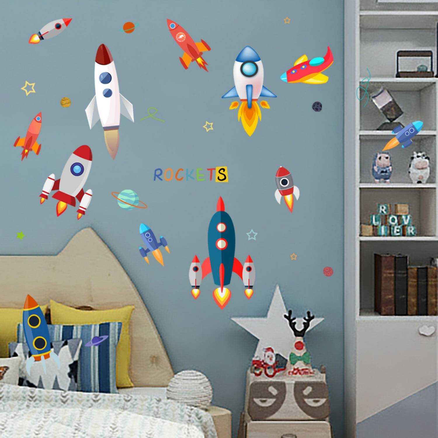 Waterproof Background Decorative Wall Sticker 5