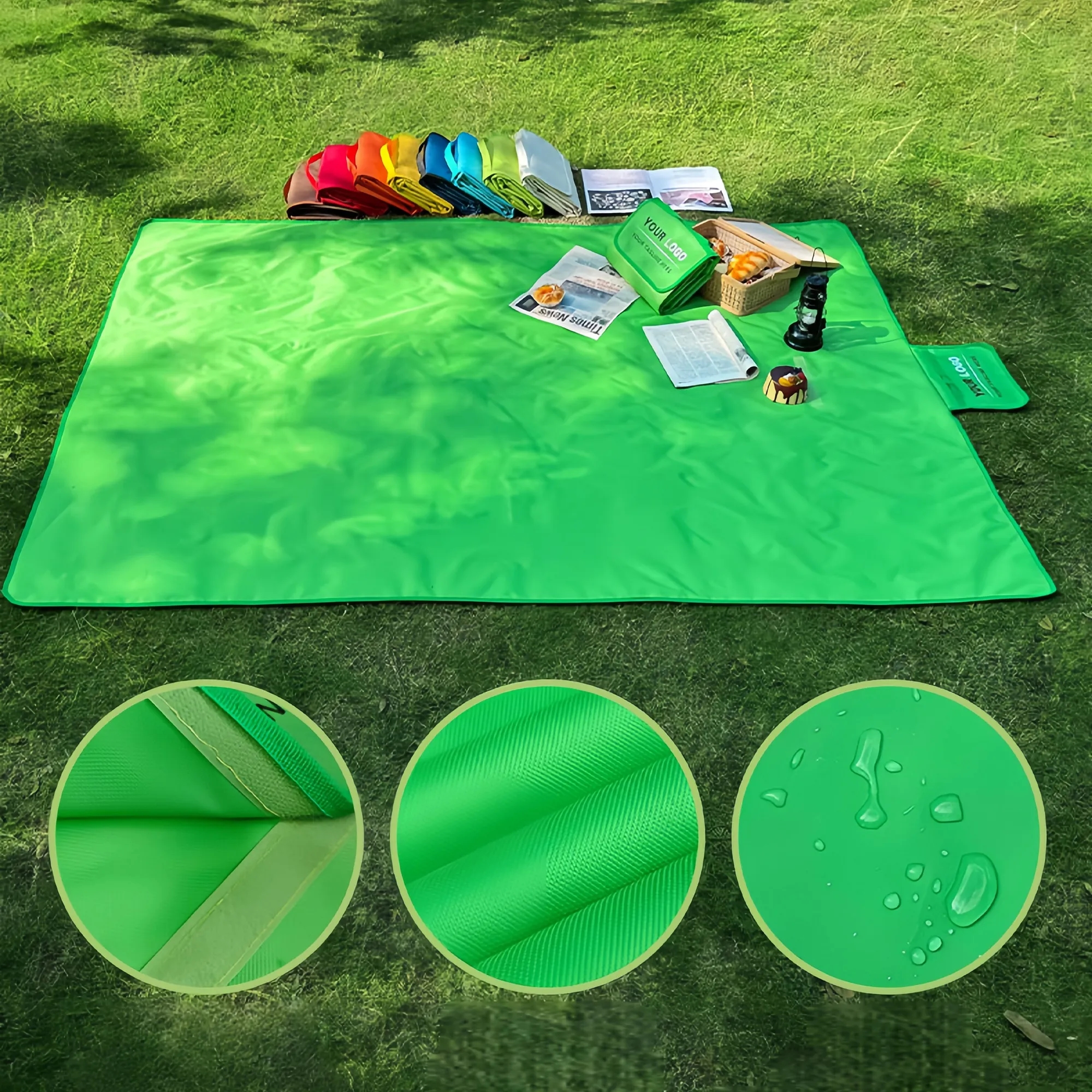 Pvc Waterproof Outdoor Mat For Camping Picnic Beach 6