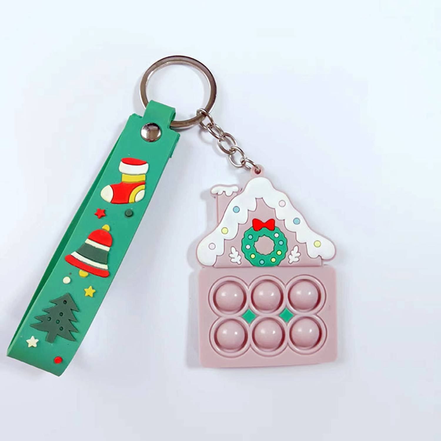 Christmas Stress Relief Toy Keychain 4