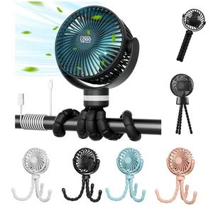 Mini Octopus Portable Stroller Fan 18