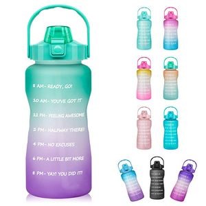 1 Gallon Plastic Water Bottle With Straw 5