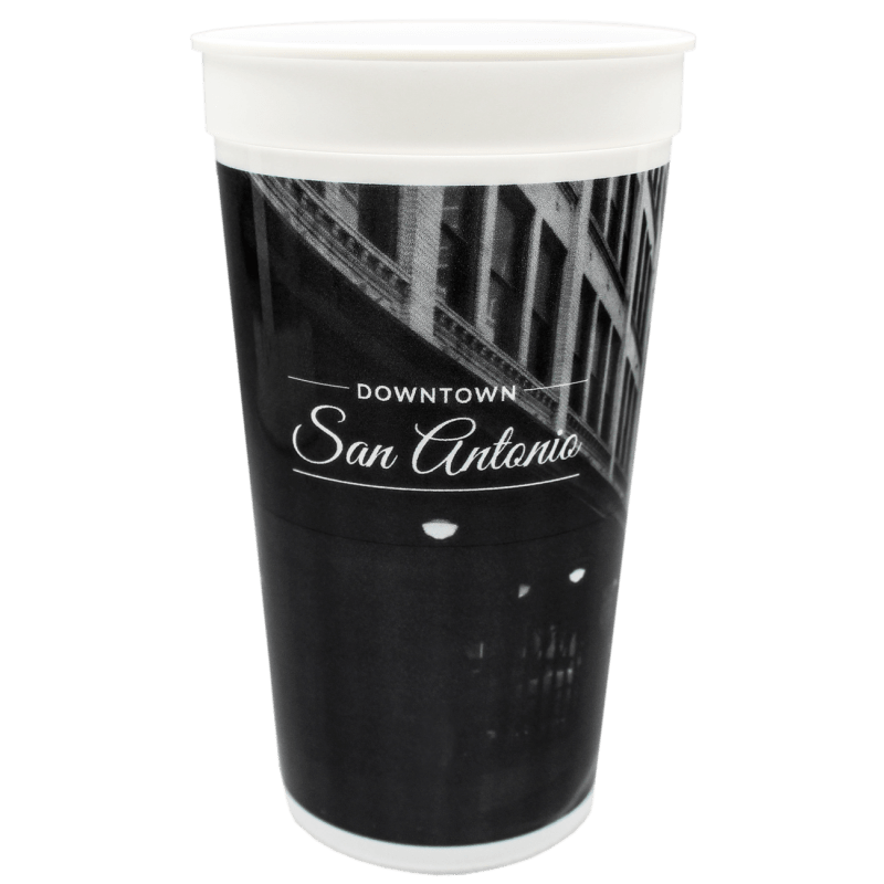 32oz Full Color Wrap Stadium Cups 2