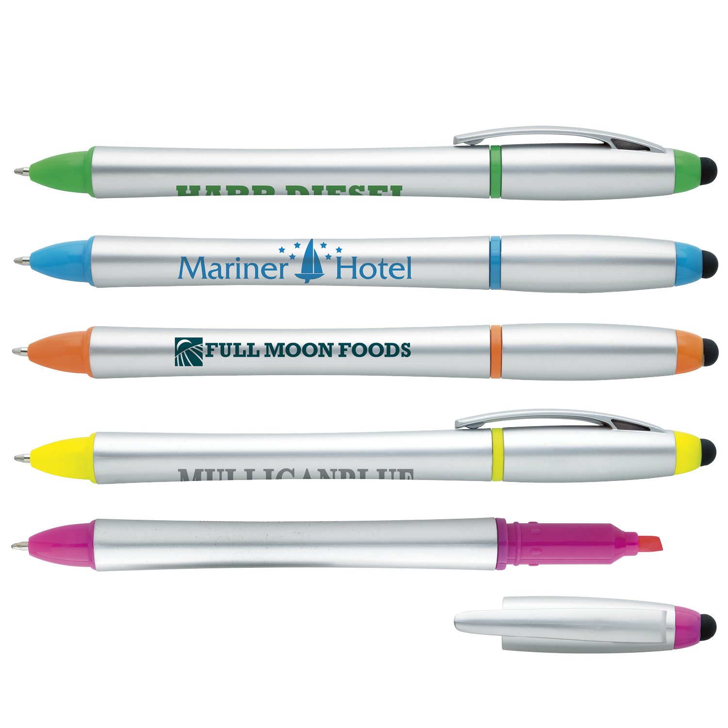 Good Value™ Stylus RABS Highlighter-Pen Combo 43