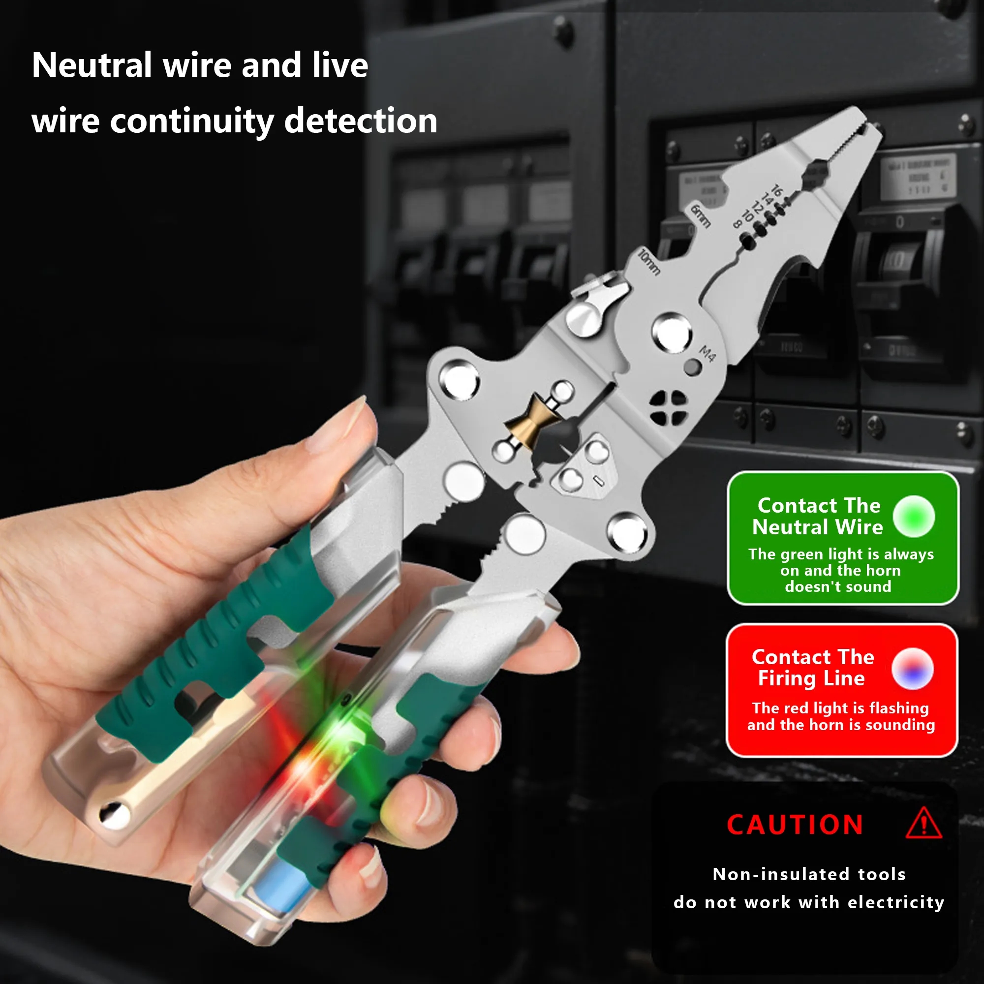 8-in-1 Multifunctional Foldable Wire Stripper 9