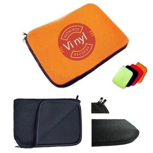 Laptop Sleeve with Mesh Fabric and Zip Closure 3
