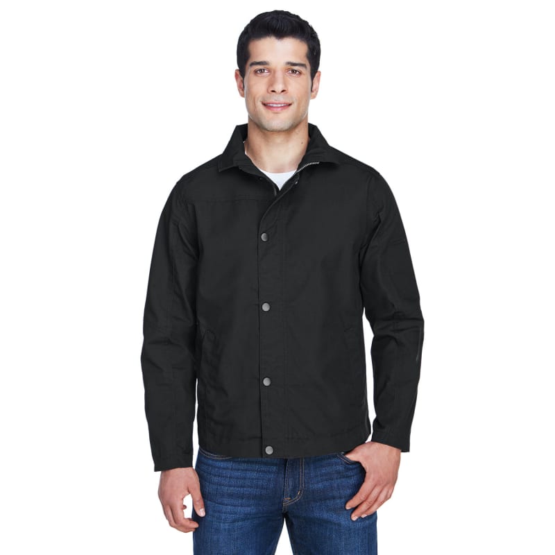 Harriton Men's Auxiliary Canvas Work Jacket 6