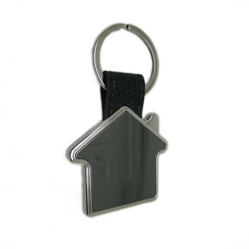 House Shape Metal Key Chain 2
