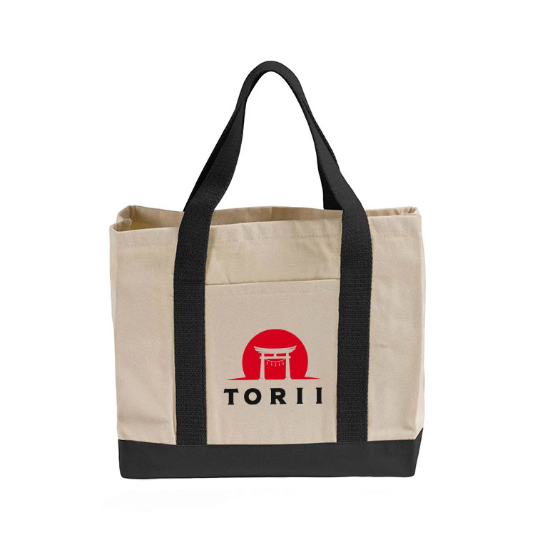 Trestles Beach Twill Tote Bag, custom tote bag with logo imprint 12