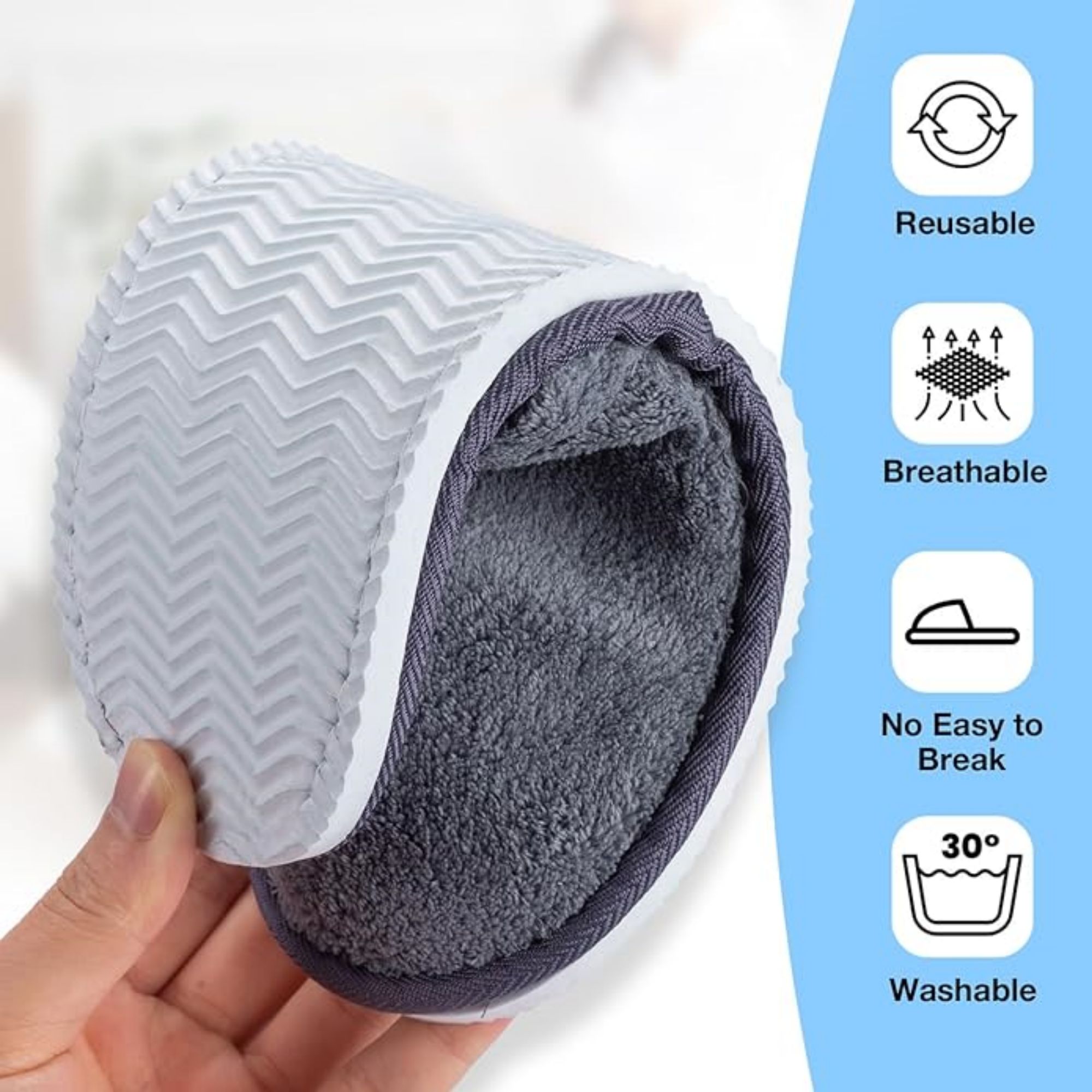 Comfortable Individually Wrapped Guest Slippers 6