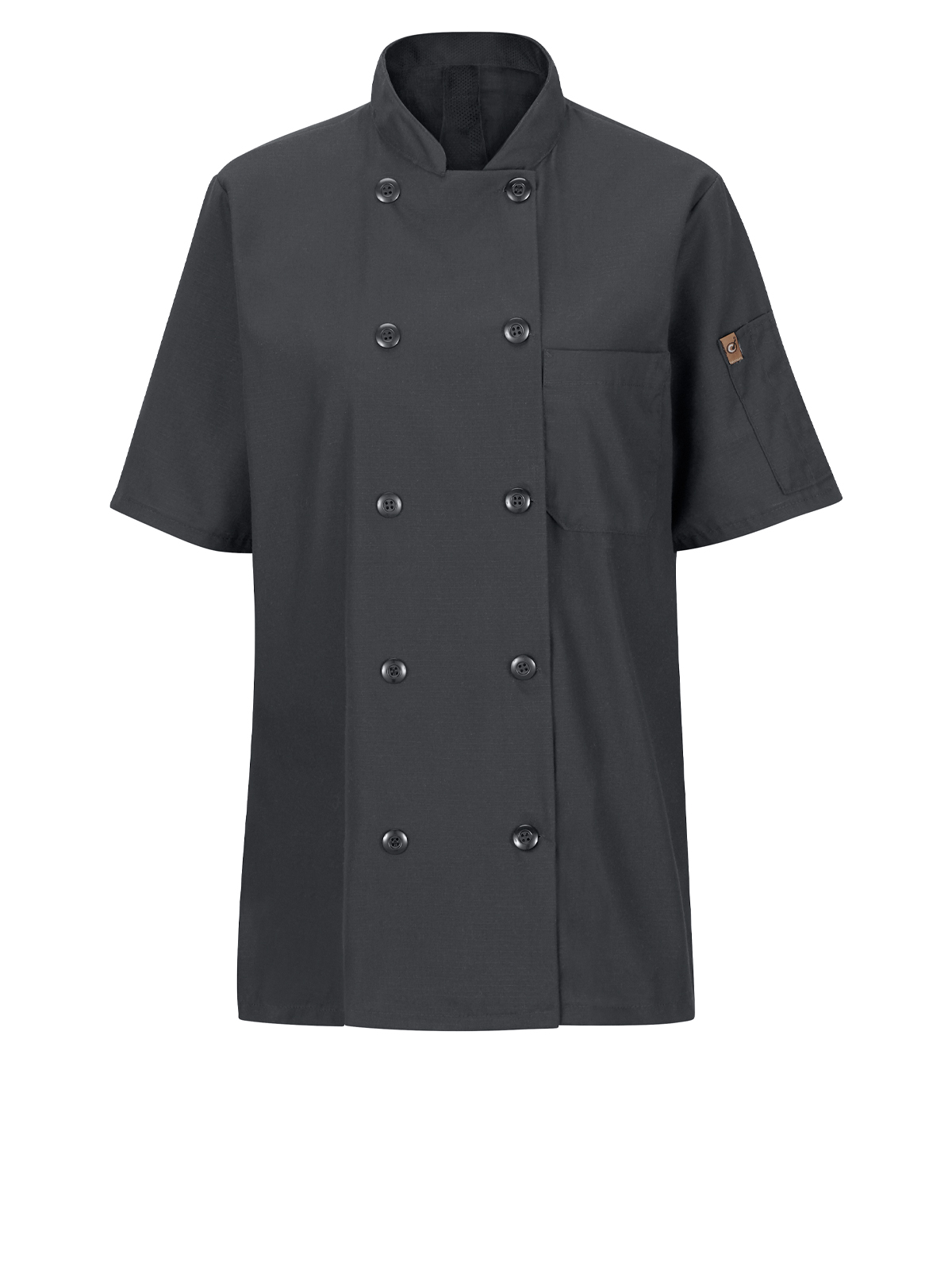 Red Kap Culinary - Women's Short Sleeve 28.5" Chef Coat with OilBlok + MIMIX™ 6