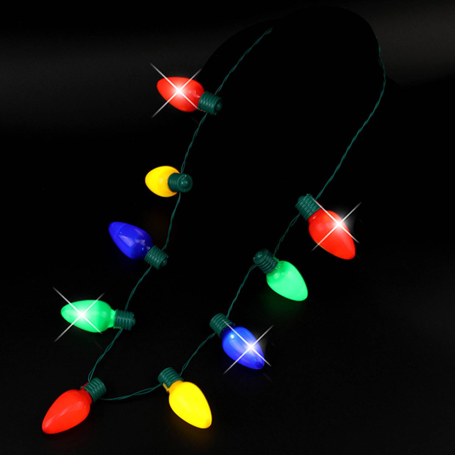Christmas LED Light-Up Bulb Necklace 7