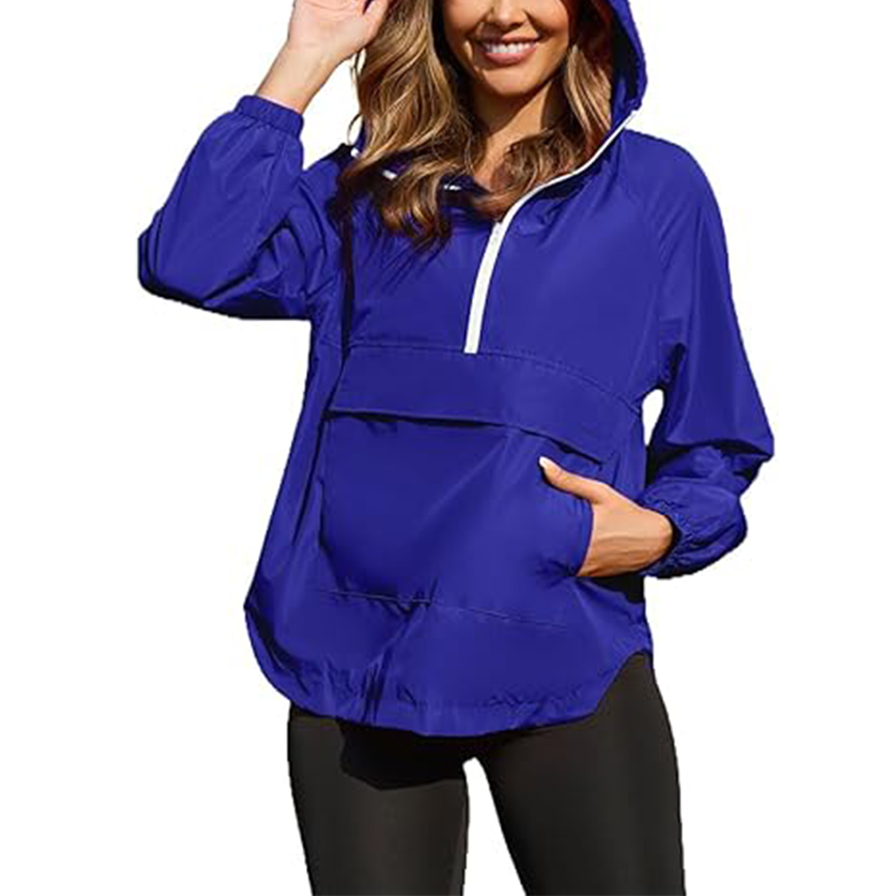 Women Packable Waterproof Lightweight Jacket 2